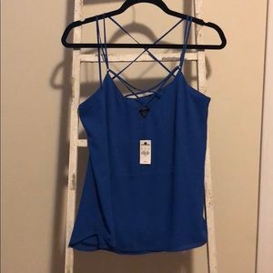 Blue cami